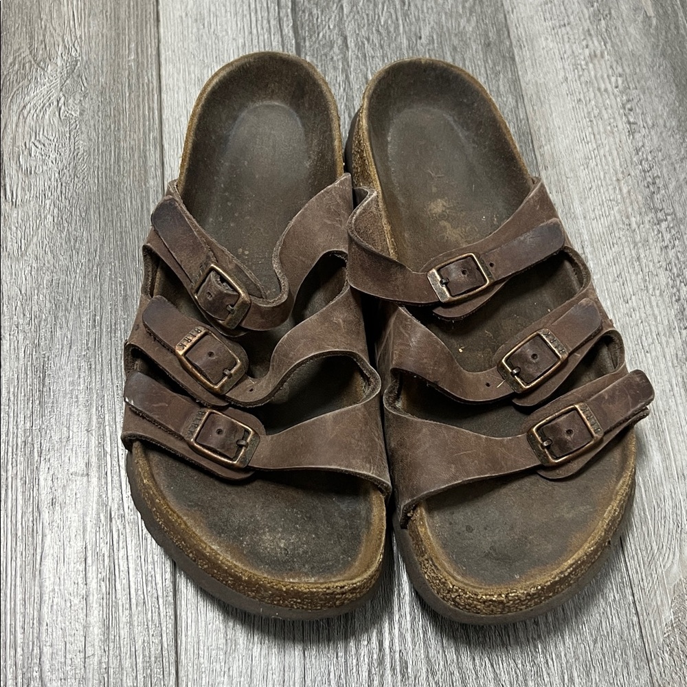 Birkenstock, Florida, three straps sandals/ size 37
